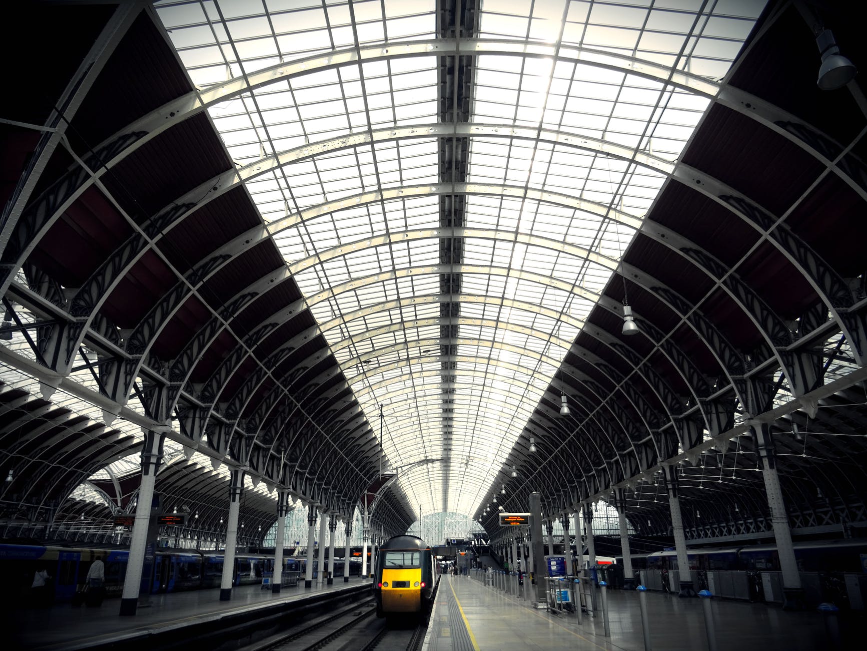 train inside the station