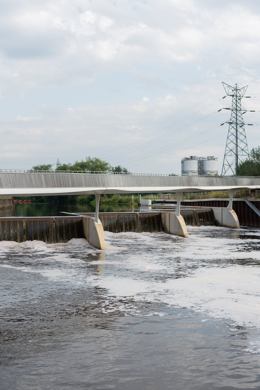 weir over river